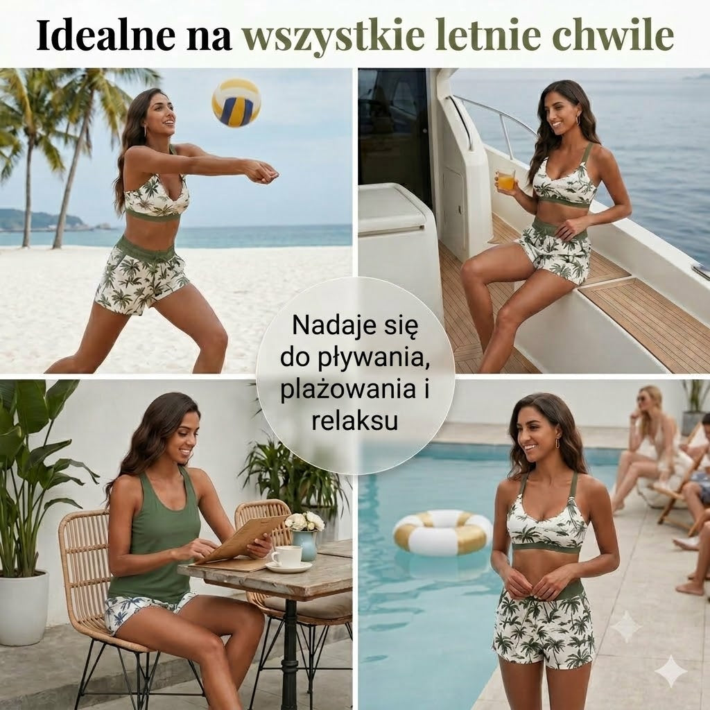 Energetyczne letnie tankini