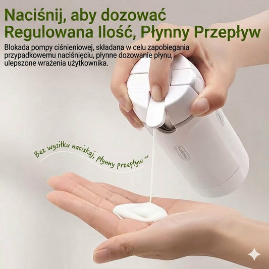 Przenośny dozownik podróżny 4 w 1