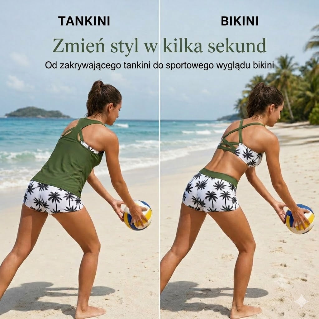 Energetyczne letnie tankini