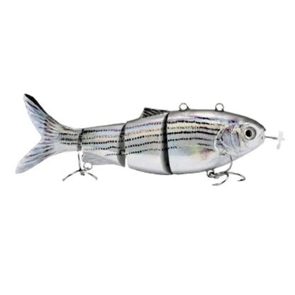 Wieloczłonowa bioniczna przynęta typu swimbait