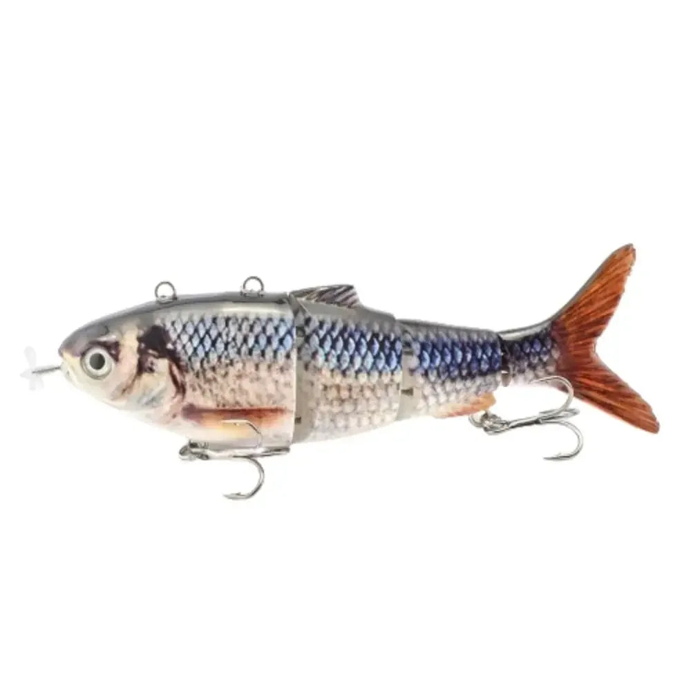 Wieloczłonowa bioniczna przynęta typu swimbait