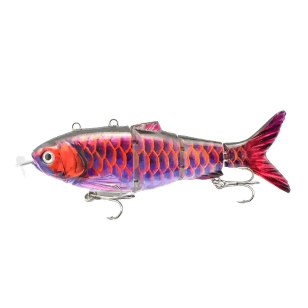 Wieloczłonowa bioniczna przynęta typu swimbait