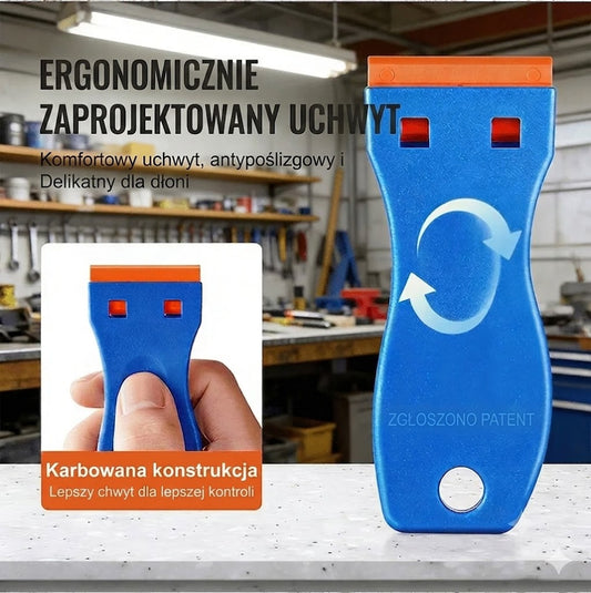 Plastikowy skrobak