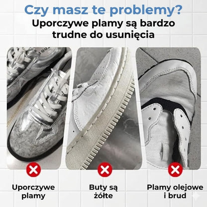 Krem do naprawy białych butów