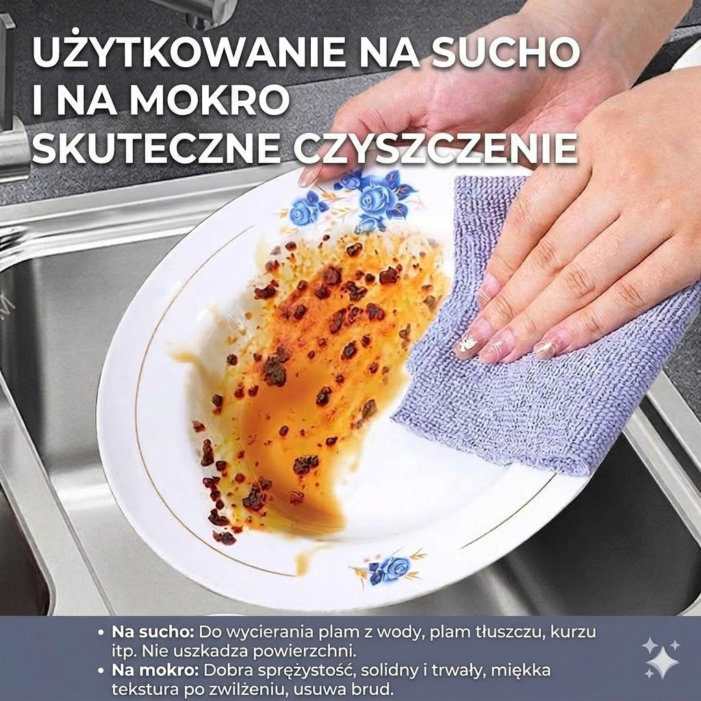 Wielorazowa ściereczka do czyszczenia