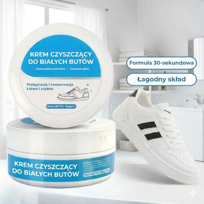 Krem do naprawy białych butów