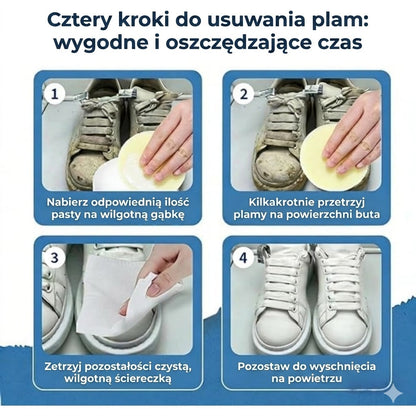 Krem do naprawy białych butów