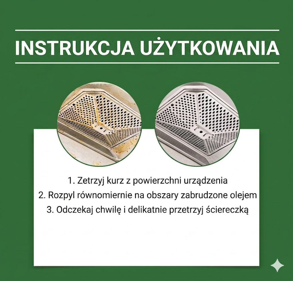 Uniwersalny enzymatyczny środek czyszczący w piance – silny odplamiacz