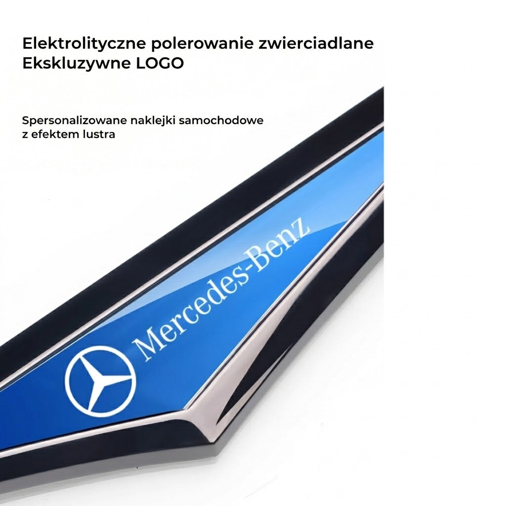 Uniwersalny emblemat samochodowy – wodoodporne logo – samoprzylepny znaczek na karoserię