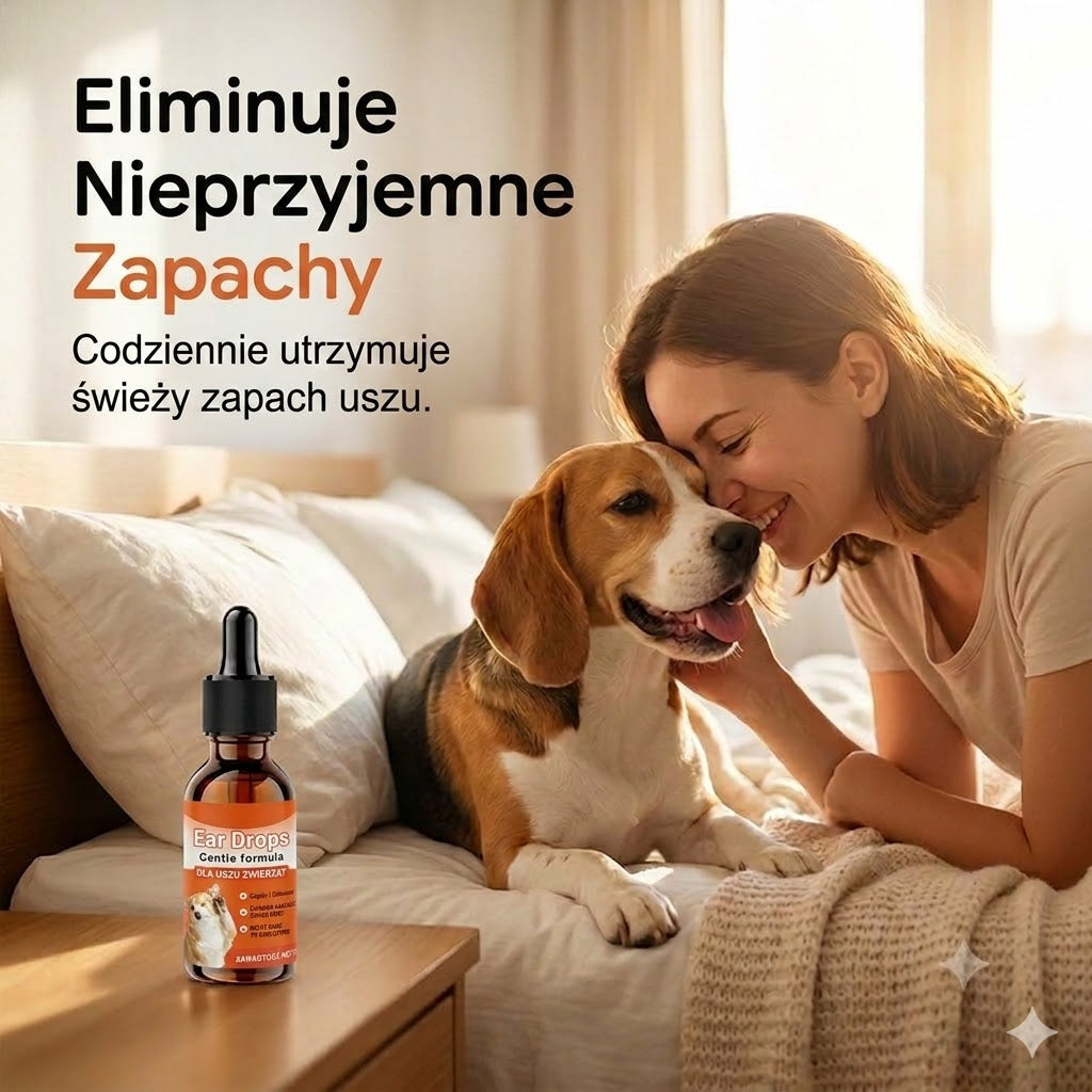 Łagodne krople do uszu dla psów – codzienna pielęgnacja
