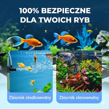 Silny klarownik wody do akwarium – 100 ml – Do mętnej wody