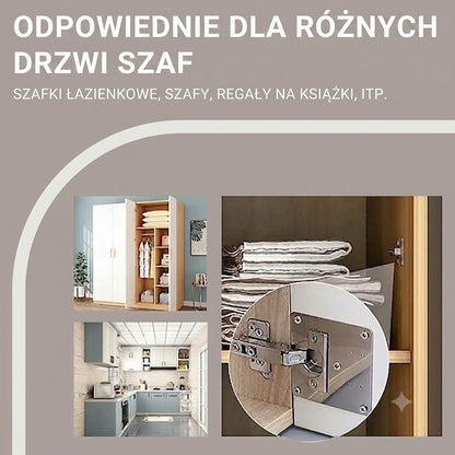 Zestaw do naprawy zawiasów szafkowych