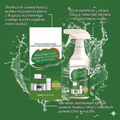 Uniwersalny enzymatyczny środek czyszczący w piance – silny odplamiacz
