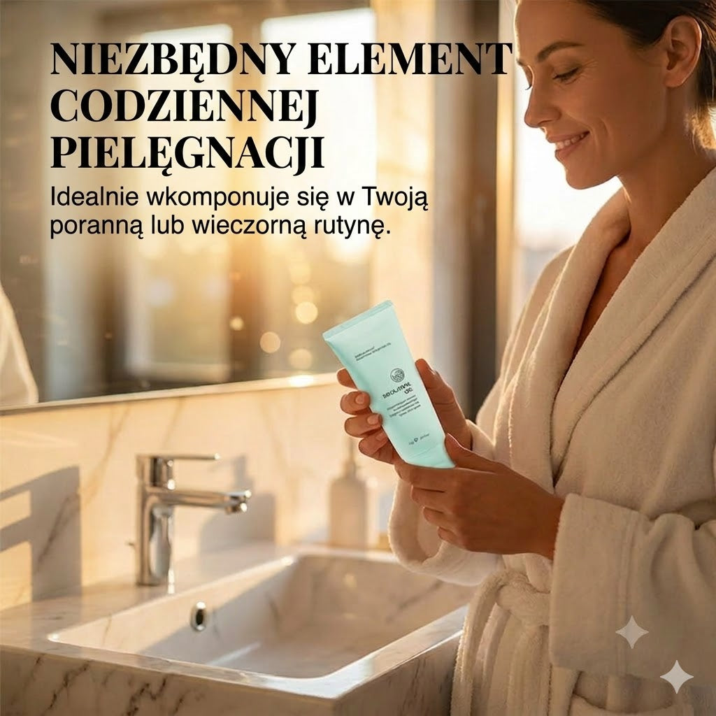 Żel złuszczający z ekstraktami ziołowymi