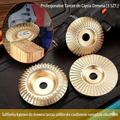 ⚙️ Tarcza szlifierska do drewna – szybkie cięcie, ostra i trwała; odpowiednia do szlifierek kątowych