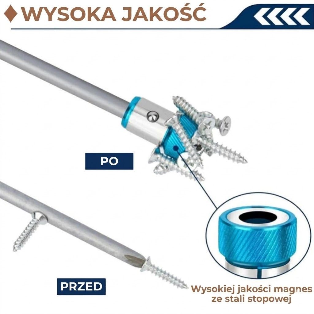 Uniwersalny pierścień magnetyczny do bitów – zestaw 3 sztuk