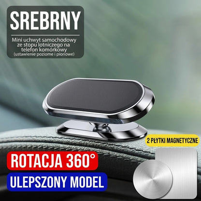 Supermocny magnes、 Elastyczny uchwyt samochodowy na telefon