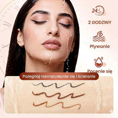 14-częściowy zestaw wodoodpornych, kolorowych żelowych eyelinerów 👁️🌈✏️
