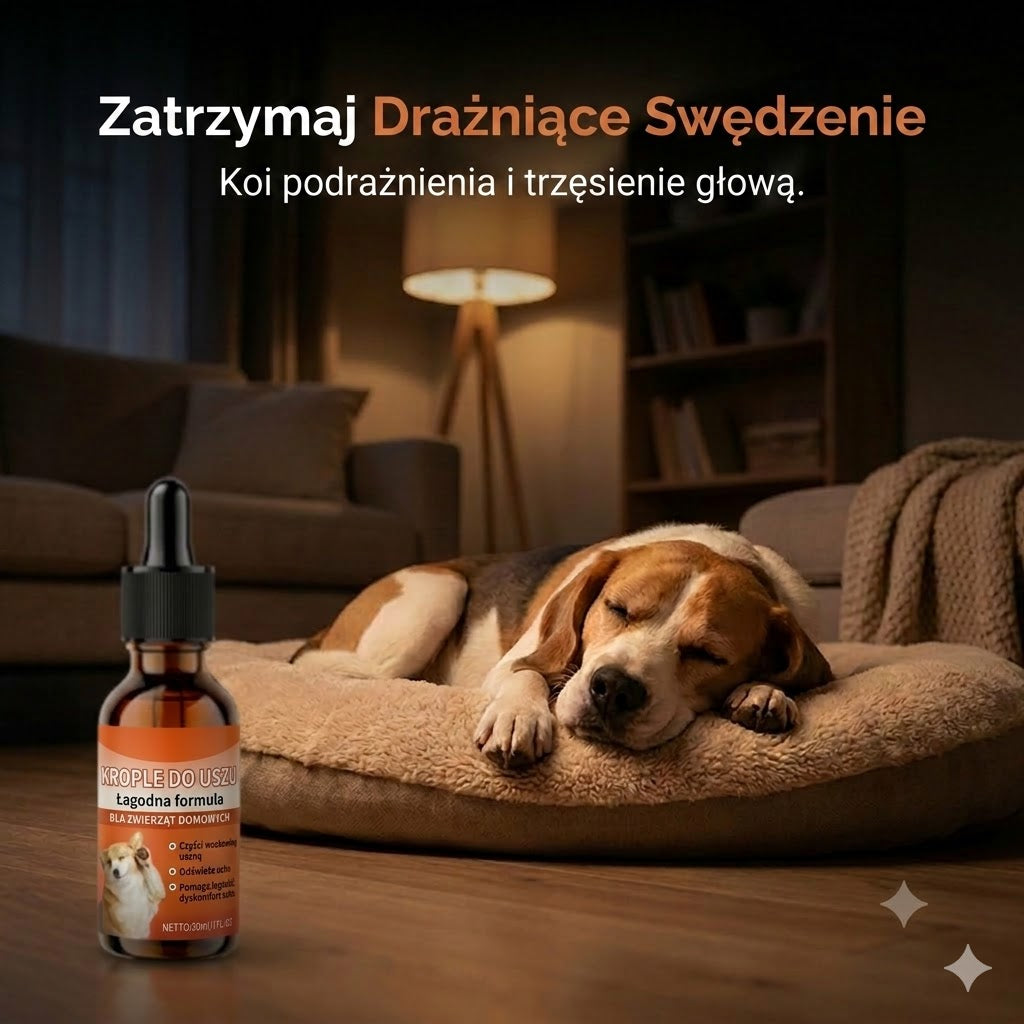 Łagodne krople do uszu dla psów – codzienna pielęgnacja