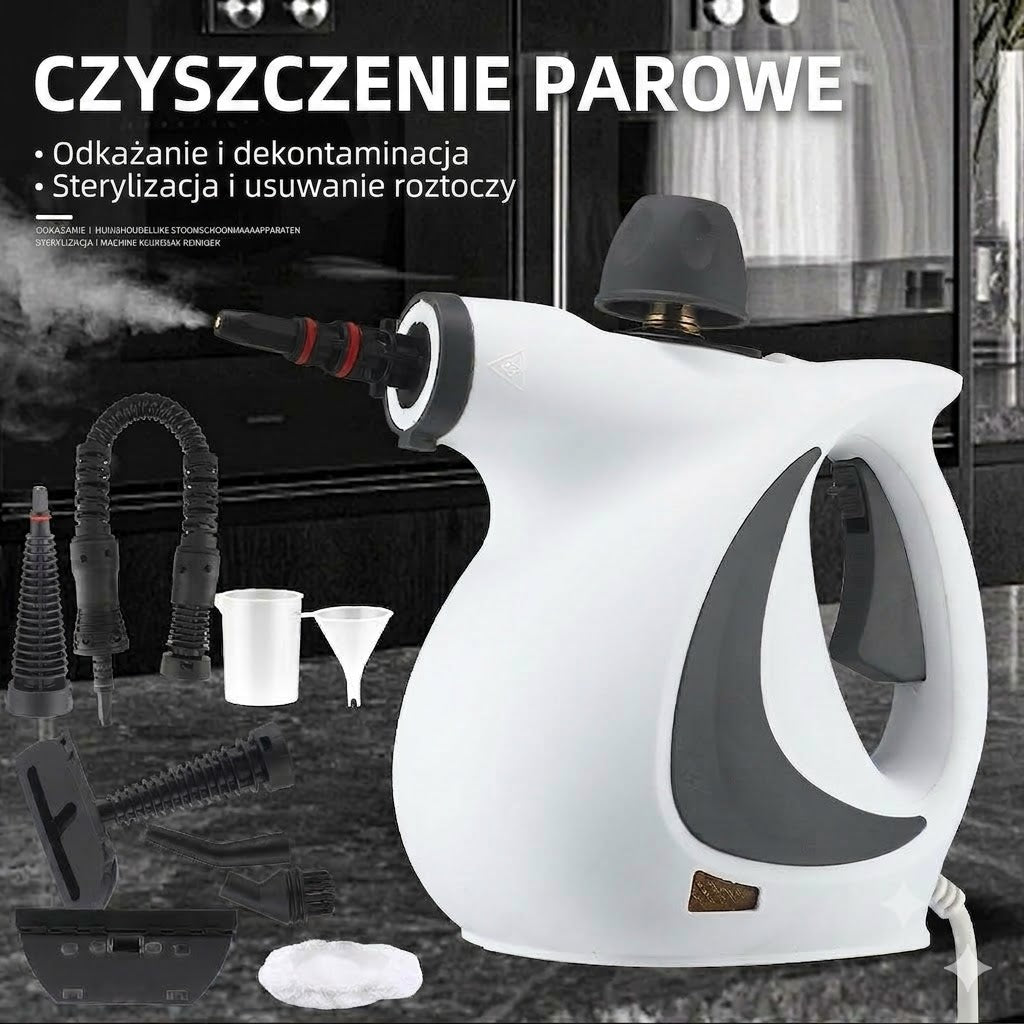 Myjka parowa – wydajna ręczna myjka parowa do dogłębnego czyszczenia.