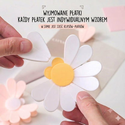 🌼 Klipsy zamykające w kształcie kwiatów – do przechowywania przekąsek i żywności (4 sztuki)