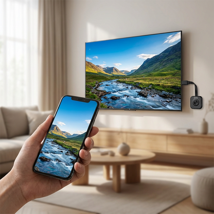 📺 Bezprzewodowy adapter wyświetlacza HDMI – Konwerter do klonowania ekranu