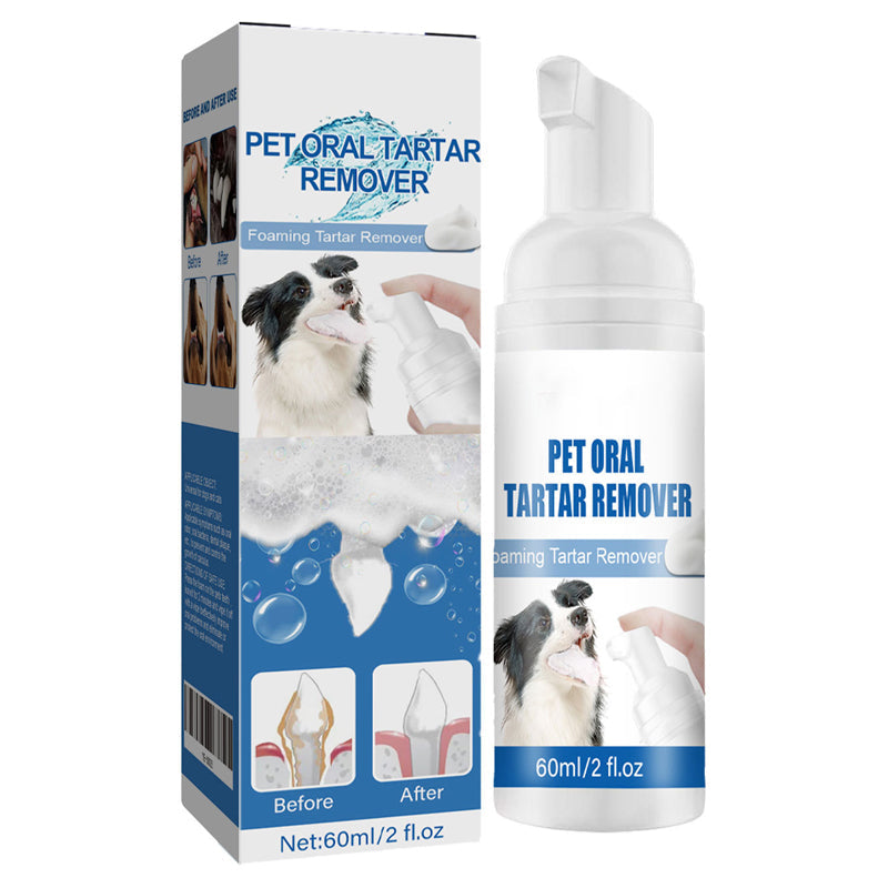 🐶🐱 Pianka do usuwania kamienia nazębnego dla psów
