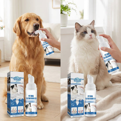 🐶🐱 Pianka do usuwania kamienia nazębnego dla psów
