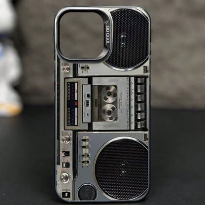 Etui na telefon z motywem retro kasety