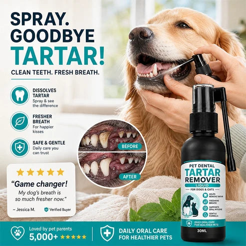 Łagodny spray do pielęgnacji zębów dla zwierząt