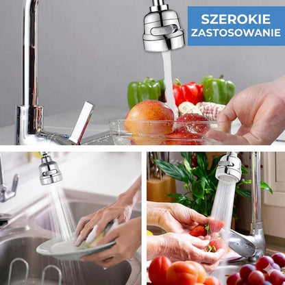 Końcówka do kranu kuchennego - przedłużka oszczędzająca wodę